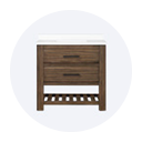 Floor vanities
